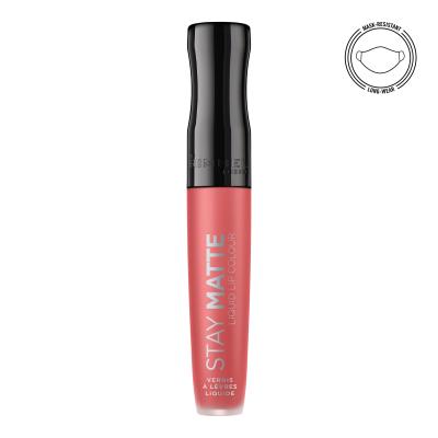 Rimmel London Stay Matte Lippenstift für Frauen 5,5 ml Farbton  600 Coral Sass