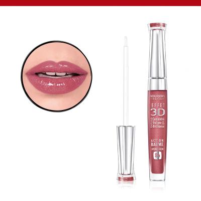 BOURJOIS Paris 3D Effet Lipgloss für Frauen 5,7 ml Farbton  03 Brown Pink