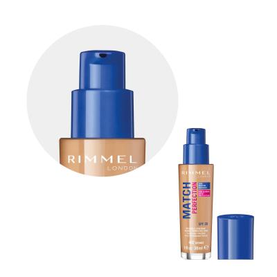 Rimmel London Match Perfection SPF20 Foundation für Frauen 30 ml Farbton  402 Bronze