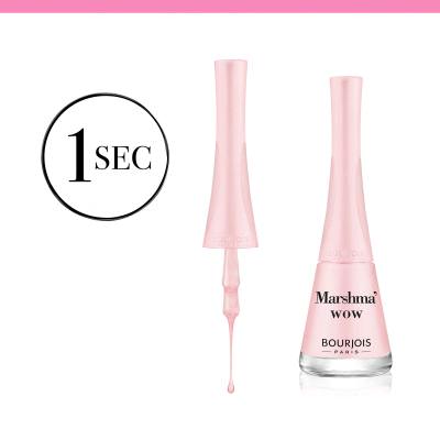 BOURJOIS Paris 1 Second Nagellack für Frauen 9 ml Farbton  15 Marshma´wow