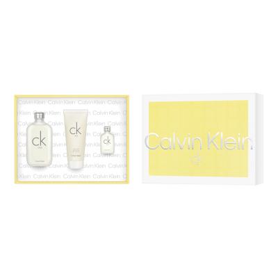 Calvin Klein CK One Geschenkset Edt 100 ml + Edt 15 ml + Duschgel 100 ml