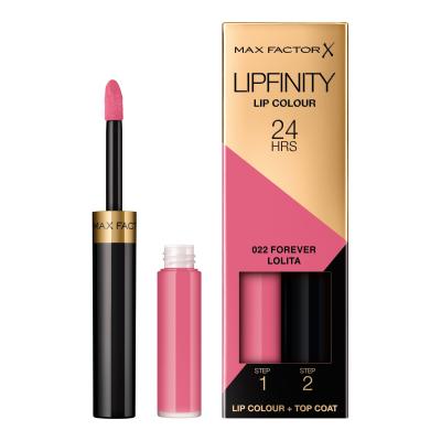 Max Factor Lipfinity 24HRS Lip Colour Lippenstift für Frauen 4,2 g Farbton  022 Forever Lolita