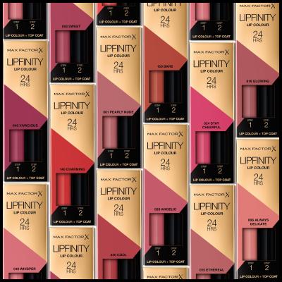 Max Factor Lipfinity 24HRS Lip Colour Lippenstift für Frauen 4,2 g Farbton  022 Forever Lolita