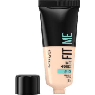 Maybelline Fit Me! Matte + Poreless Foundation für Frauen 30 ml Farbton  95 Fair Porcelain