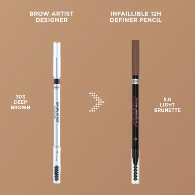 L&#039;Oréal Paris Infaillible Brows 12H Definer Pencil Augenbrauenstift für Frauen 1 g Farbton  6.32 Auburn