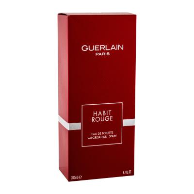 Guerlain Habit Rouge Eau de Toilette für Herren 200 ml