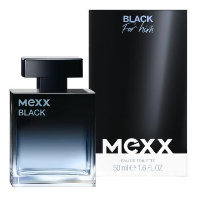 Mexx Black Man Eau de Toilette für Herren 50 ml