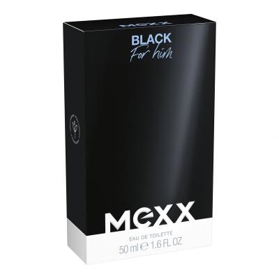 Mexx Black Man Eau de Toilette für Herren 50 ml