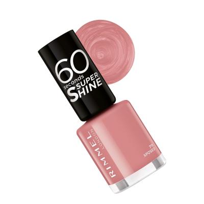 Rimmel London 60 Seconds Super Shine Nagellack für Frauen 8 ml Farbton  711 Xposed