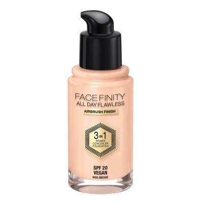 Max Factor Facefinity All Day Flawless SPF20 Foundation für Frauen 30 ml Farbton  N55 Beige