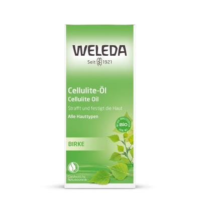 Weleda Birch Cellulite Oil Cellulite &amp; Schwangerschaftsstreifen für Frauen 200 ml