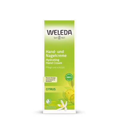 Weleda Citrus Hand and Nail Handcreme für Frauen 50 ml