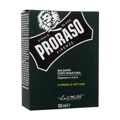 PRORASO Cypress &amp; Vetyver After Shave Balm After Shave Balsam für Herren 100 ml