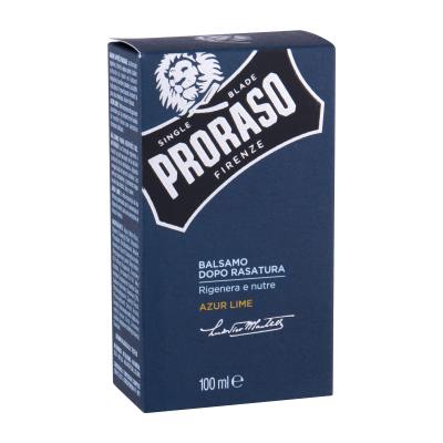 PRORASO Azur Lime After Shave Balm After Shave Balsam für Herren 100 ml