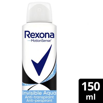 Rexona MotionSense Invisible Aqua 48h Antiperspirant für Frauen 150 ml