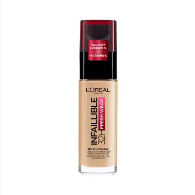 L&#039;Oréal Paris Infaillible 32H Fresh Wear SPF25 Foundation für Frauen 30 ml Farbton  100