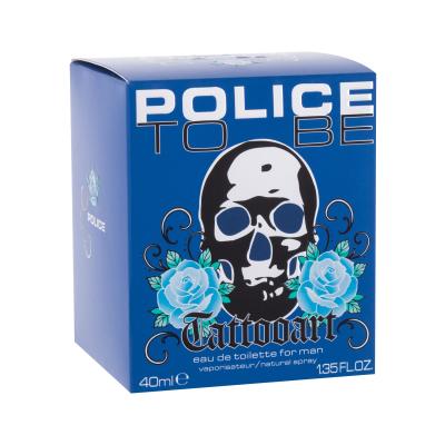 Police To Be Tattooart Eau de Toilette für Herren 40 ml