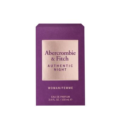 Abercrombie &amp; Fitch Authentic Night Eau de Parfum für Frauen 100 ml