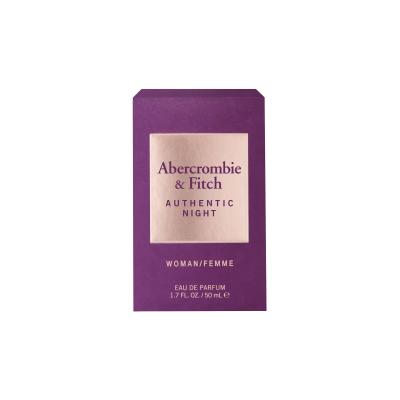 Abercrombie &amp; Fitch Authentic Night Eau de Parfum für Frauen 50 ml