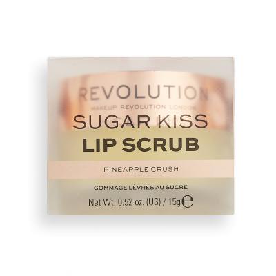 Makeup Revolution London Sugar Kiss Lip Scrub Pineapple Crush Lippenbalsam für Frauen 15 g