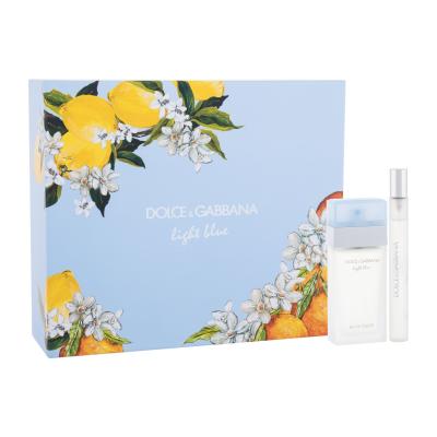 Dolce&amp;Gabbana Light Blue Geschenkset Edt 25 ml+ Edt 10 ml