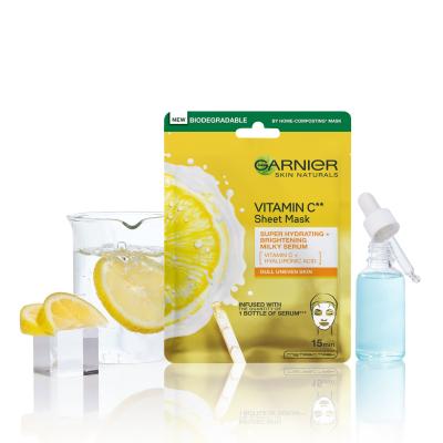 Garnier Skin Naturals Vitamin C Sheet Mask Gesichtsmaske für Frauen 1 St.