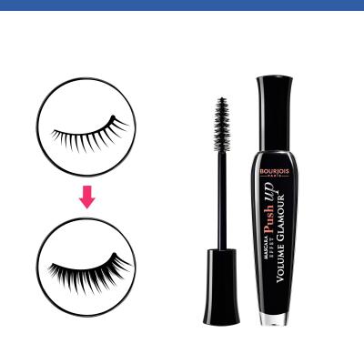 BOURJOIS Paris Volume Glamour Push Up Mascara für Frauen 7 ml Farbton  71 Wonder Black