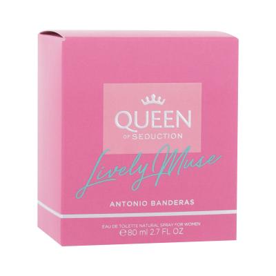 Banderas Queen of Seduction Lively Muse Eau de Toilette für Frauen 80 ml