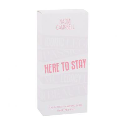 Naomi Campbell Here To Stay Eau de Toilette für Frauen 15 ml