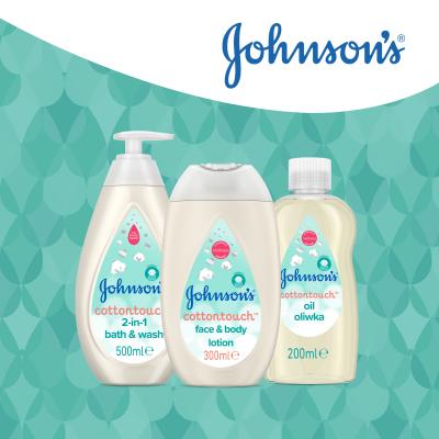 Johnson´s CottonTouch 2-in-1 Bath &amp; Wash Duschgel für Kinder 500 ml