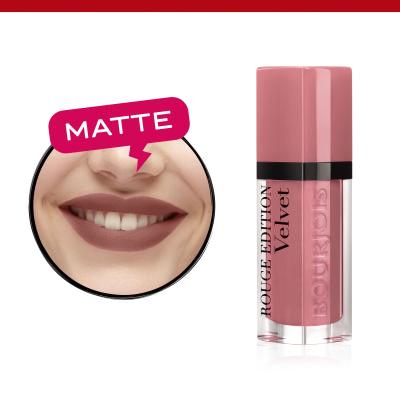 BOURJOIS Paris Rouge Edition Velvet Lippenstift für Frauen 7,7 ml Farbton  09 Happy Nude Year