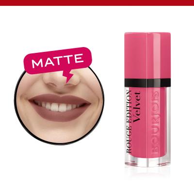 BOURJOIS Paris Rouge Edition Velvet Lippenstift für Frauen 7,7 ml Farbton  11 Hap´pink