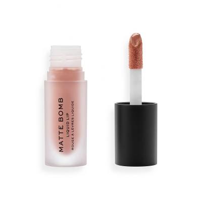 Makeup Revolution London Matte Bomb Lippenstift für Frauen 4,6 ml Farbton  Nude Charm