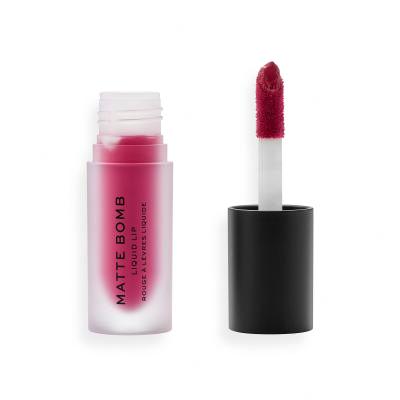 Makeup Revolution London Matte Bomb Lippenstift für Frauen 4,6 ml Farbton  Burgundy Star