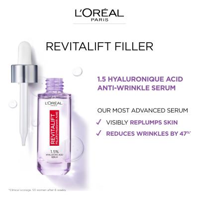 L&#039;Oréal Paris Revitalift Filler HA 1,5% Gesichtsserum für Frauen 50 ml