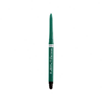 L&#039;Oréal Paris Infaillible Grip 36H Gel Automatic Eye Liner Kajalstift für Frauen 1,2 g Farbton  008 Emerald Green