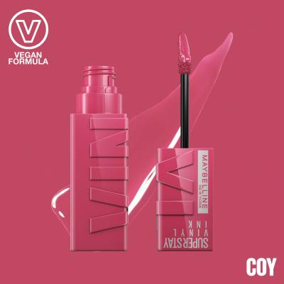 Maybelline Superstay Vinyl Ink Liquid Lippenstift für Frauen 4,2 ml Farbton  20 Coy