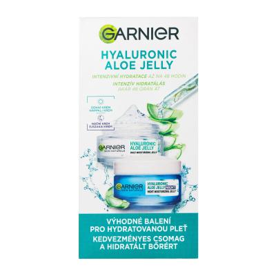 Garnier Skin Naturals Hyaluronic Aloe Jelly Geschenkset Gesichtsgel Skin Naturals Hyaluronic Aloe Jelly Daily Moisturizing Jelly für Tagesanwendung 50 ml + Nachtgel Skin Naturals Hyaluronic Aloe Jelly Night Moisturizing Jelly 50 ml