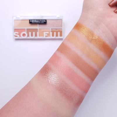 Revolution Relove Colour Play Shadow Palette Lidschatten für Frauen 5,2 g Farbton  Soulful