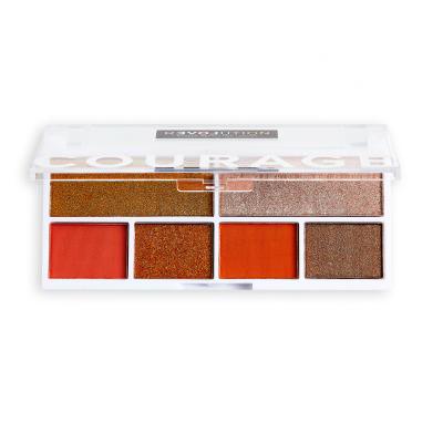 Revolution Relove Colour Play Shadow Palette Lidschatten für Frauen 5,2 g Farbton  Courage