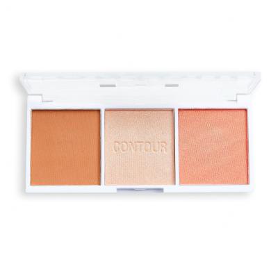 Revolution Relove Colour Play Contour Trio Contouring Palette für Frauen 6 g Farbton  Sugar