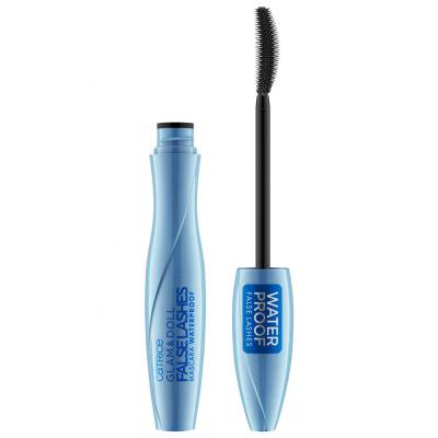 Catrice Glam &amp; Doll False Lashes Waterproof Mascara für Frauen 10 ml Farbton  010 Black