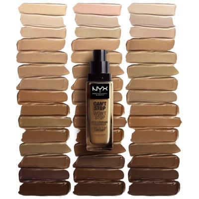 NYX Professional Makeup Can&#039;t Stop Won&#039;t Stop Foundation für Frauen 30 ml Farbton  02 Alabaster