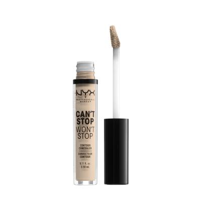 NYX Professional Makeup Can&#039;t Stop Won&#039;t Stop Contour Concealer Concealer für Frauen 3,5 ml Farbton  02 Alabaster