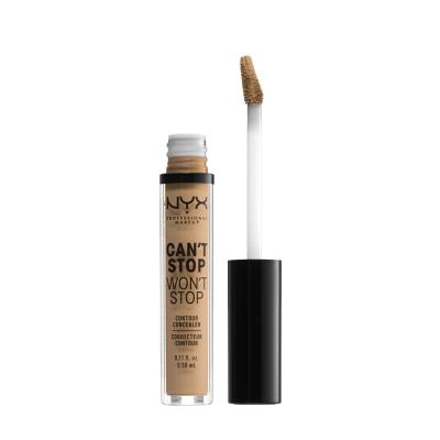 NYX Professional Makeup Can&#039;t Stop Won&#039;t Stop Contour Concealer Concealer für Frauen 3,5 ml Farbton  7.5 Soft Beige