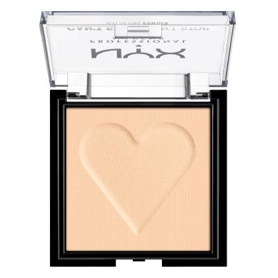 NYX Professional Makeup Can&#039;t Stop Won&#039;t Stop Mattifying Powder Puder für Frauen 6 g Farbton  02 Light