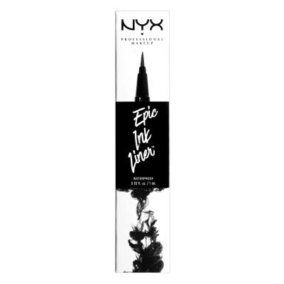 NYX Professional Makeup Epic Ink Liner Eyeliner für Frauen 1 ml Farbton  01 Black