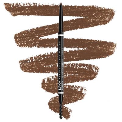 NYX Professional Makeup Micro Brow Pencil Augenbrauenstift für Frauen 0,09 g Farbton  04 Chocolate