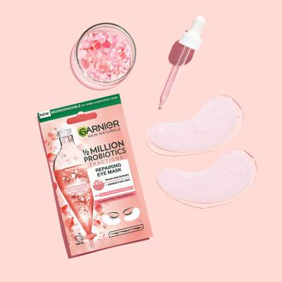 Garnier Skin Naturals 1/2 Million Probiotics Repairing Eye Mask Augenmaske für Frauen 1 St.