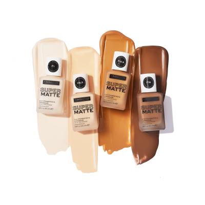 Revolution Relove Super Matte 2 in 1 Foundation &amp; Concealer Foundation für Frauen 24 ml Farbton  F1